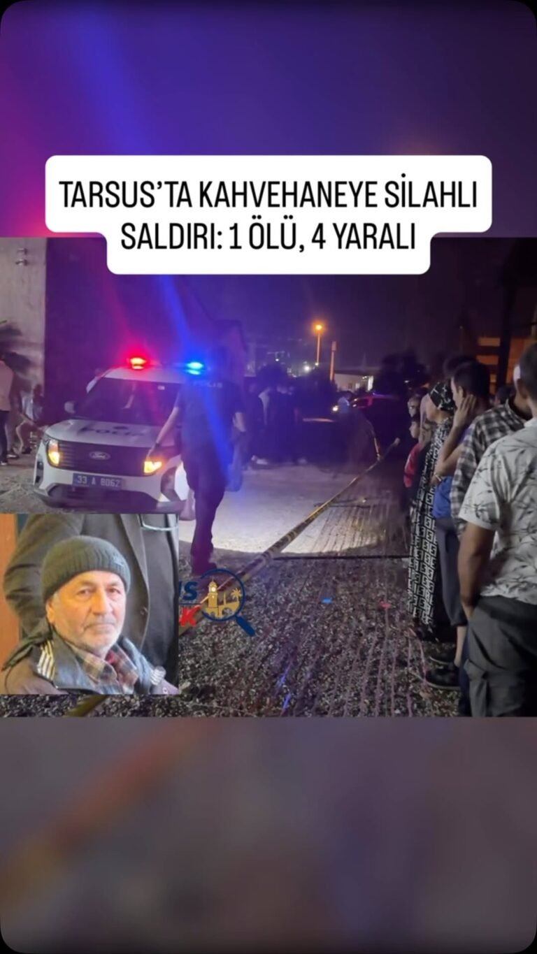 Çağlayan Mahallesi’nde bir kahve silahlı saldırı oldu detaylar gelecek